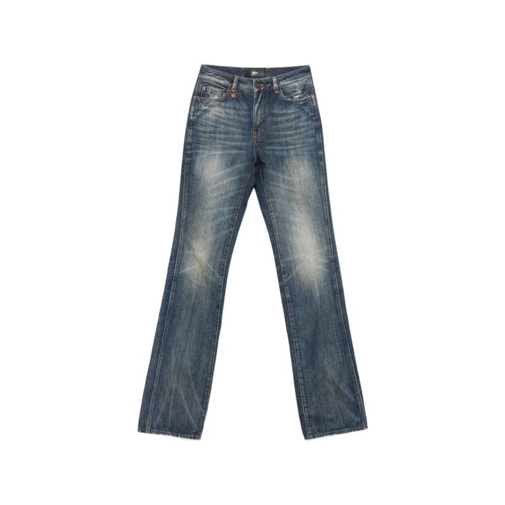 Amiri Blue Denim - Straight-Leg Jeans Women